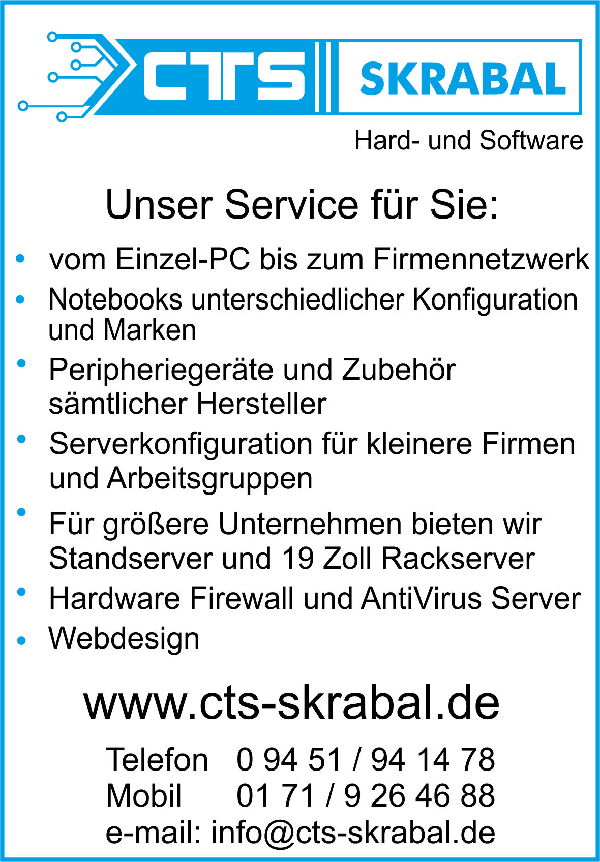 CTS Hard.- und Software Christoph Skrabal